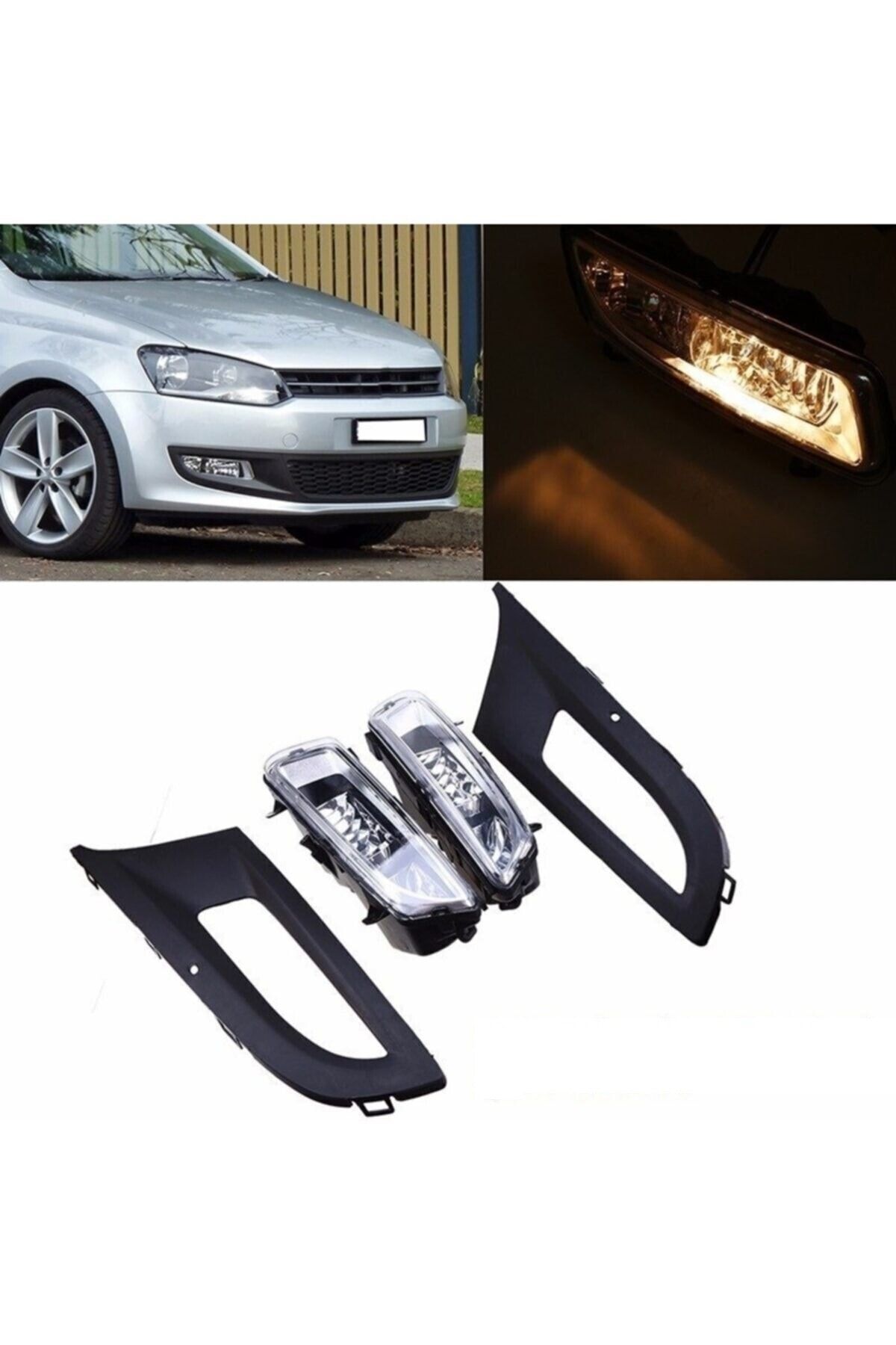 DNA Volkswagen Polo 2009 2013 Sis Far Seti Sisli Krom Uyumlu Fiyat Yorumlar Trendyol