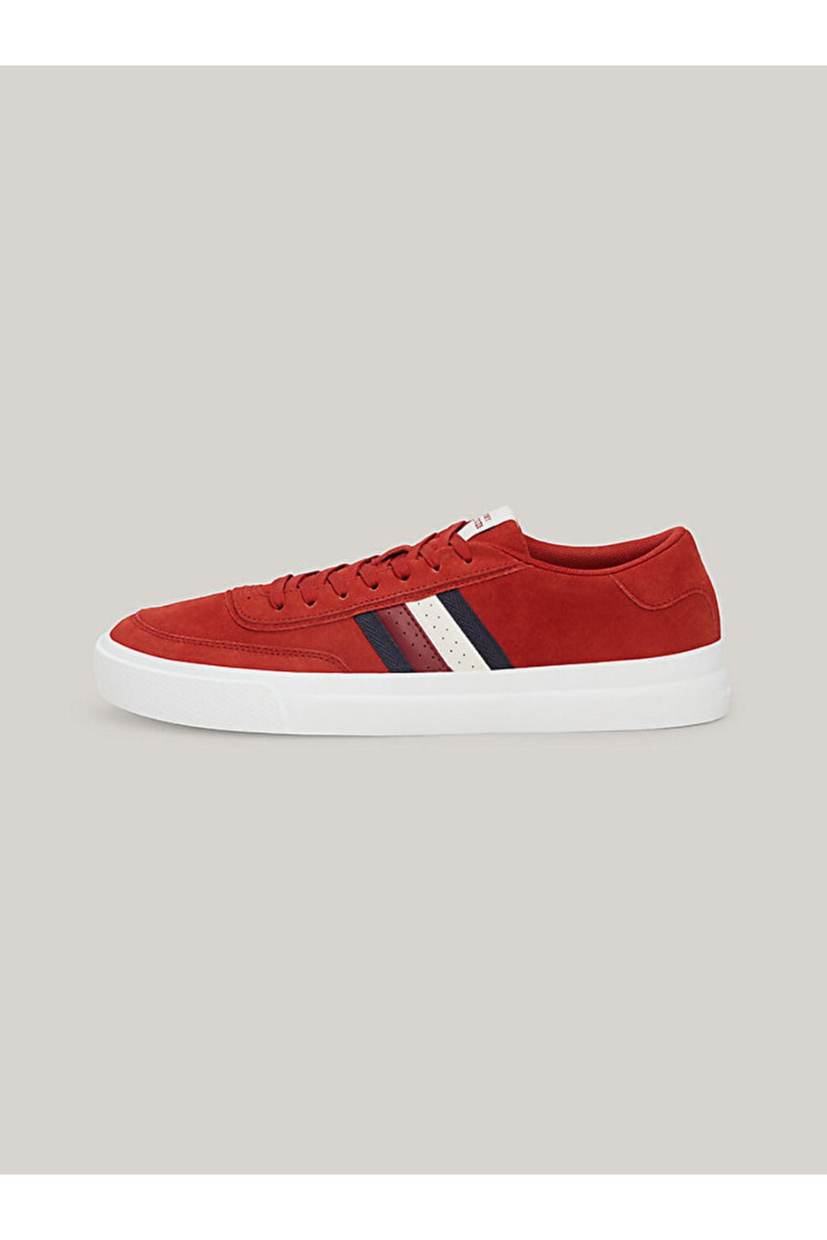 اسنیکر مردانه مربیان SUDE CUPSOLE LOGO اورجینال Tommy Hilfiger