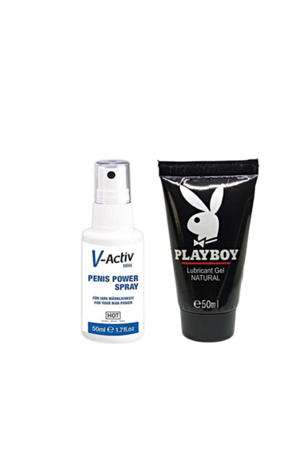 Erkeklere Özel Sprey 50 Ml + Playboy Lubricant 50ml Kayganlaştırıcı Jel 2