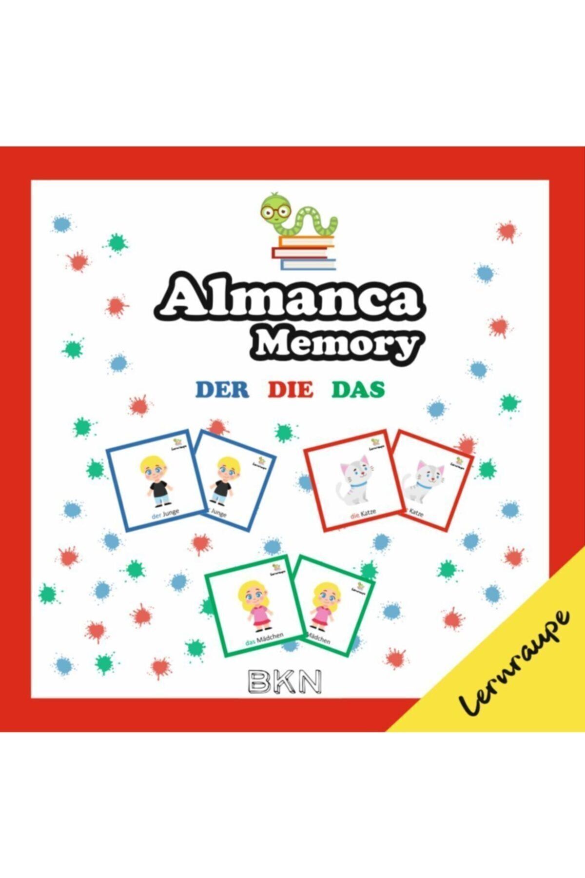 Lernraupe Almanca Memory