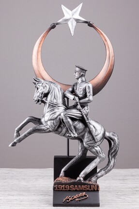 Gift Garden Dekoratif Atatürk At üzerinde Ayyıldız biblo Samsun Hatırası