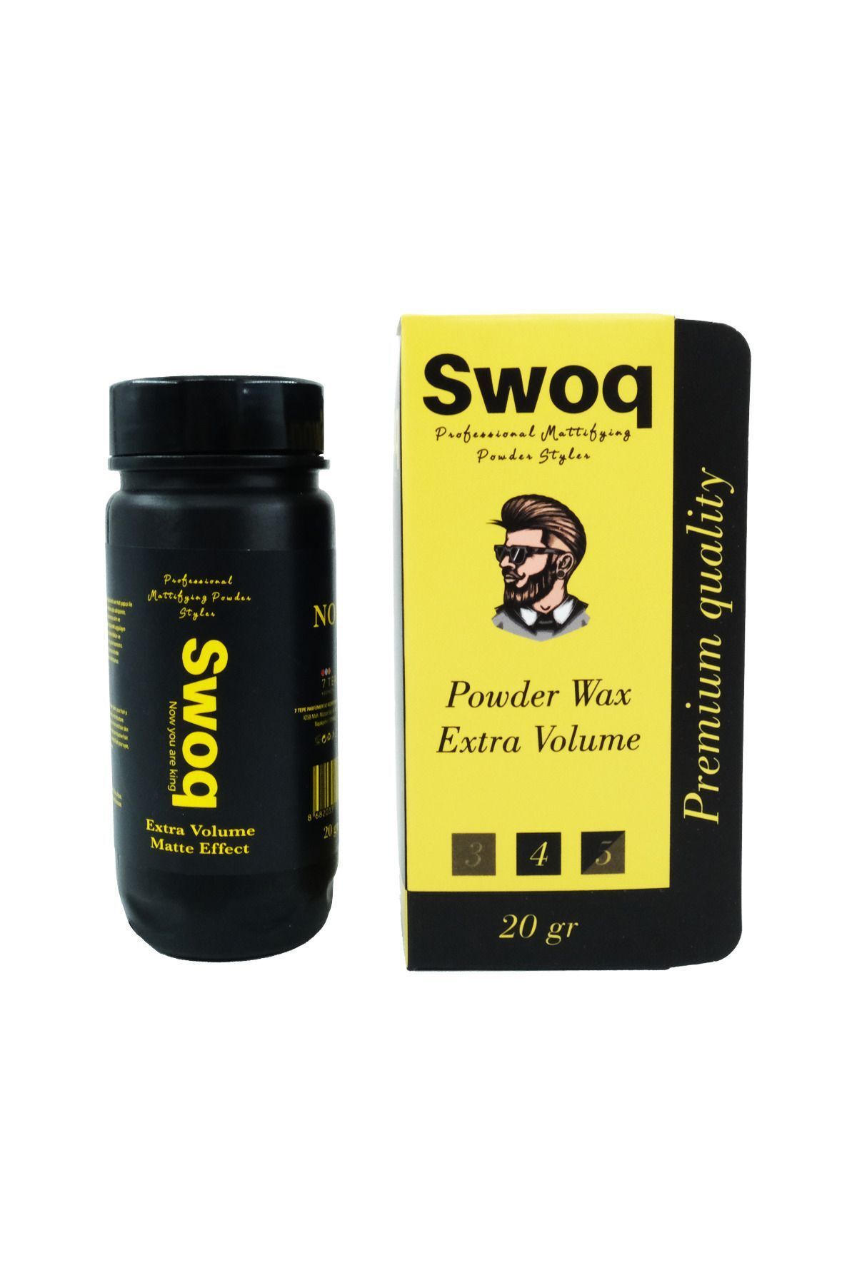 موم پودر حالت دهنده مو NO:2 20 گرم SWOQ