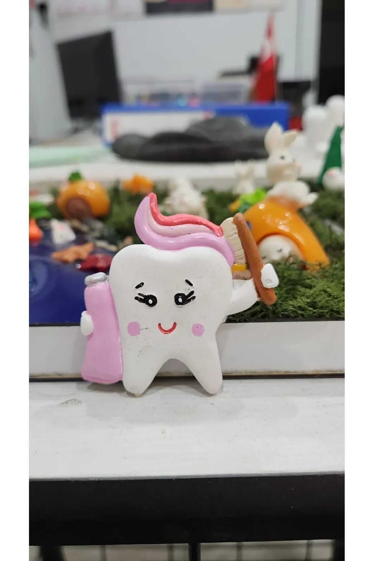 Tooth Wheat 1 Pc Girl Miniature Figure Character Toys Household Toys Miniature Toys