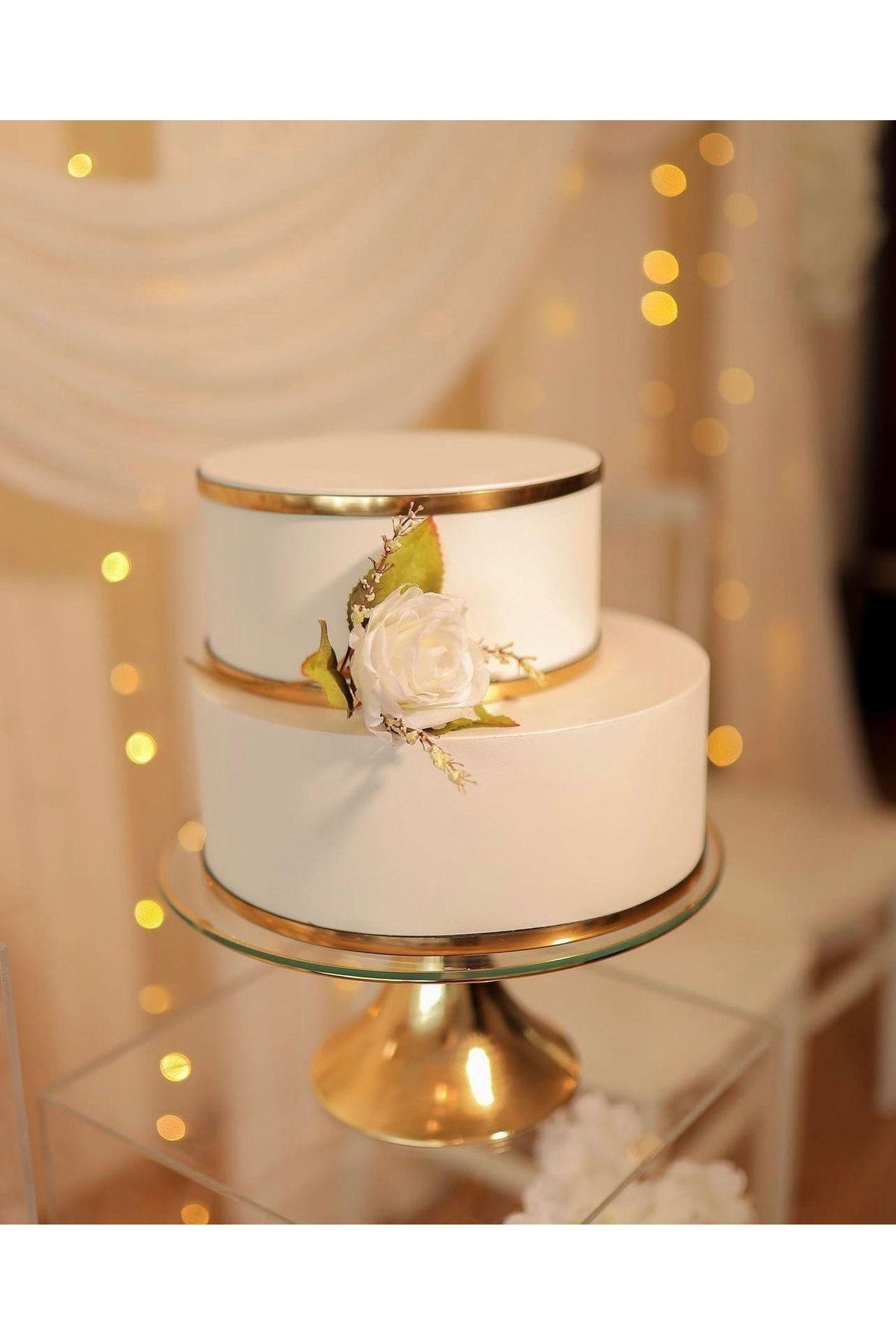 organizasyon outlet Pasta Maket Metal Gold