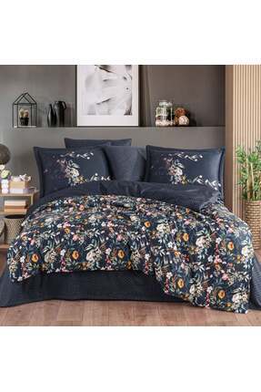 Hobby Alessia Çift Kişilik 300TC Saten Nevresim Takımı