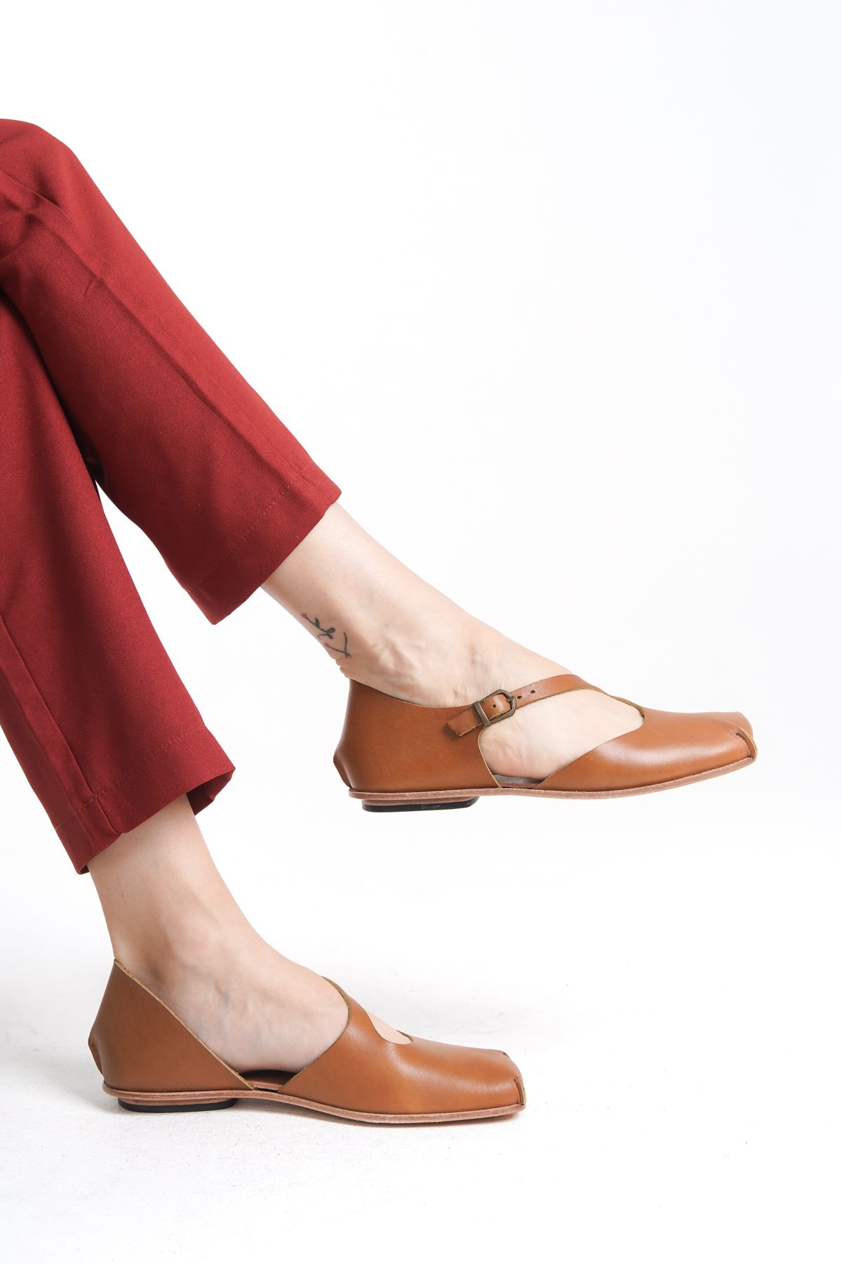 کفش های کژوال چند رنگ زنانه تابای واقعی دست ساز DP02 DaphneSandals