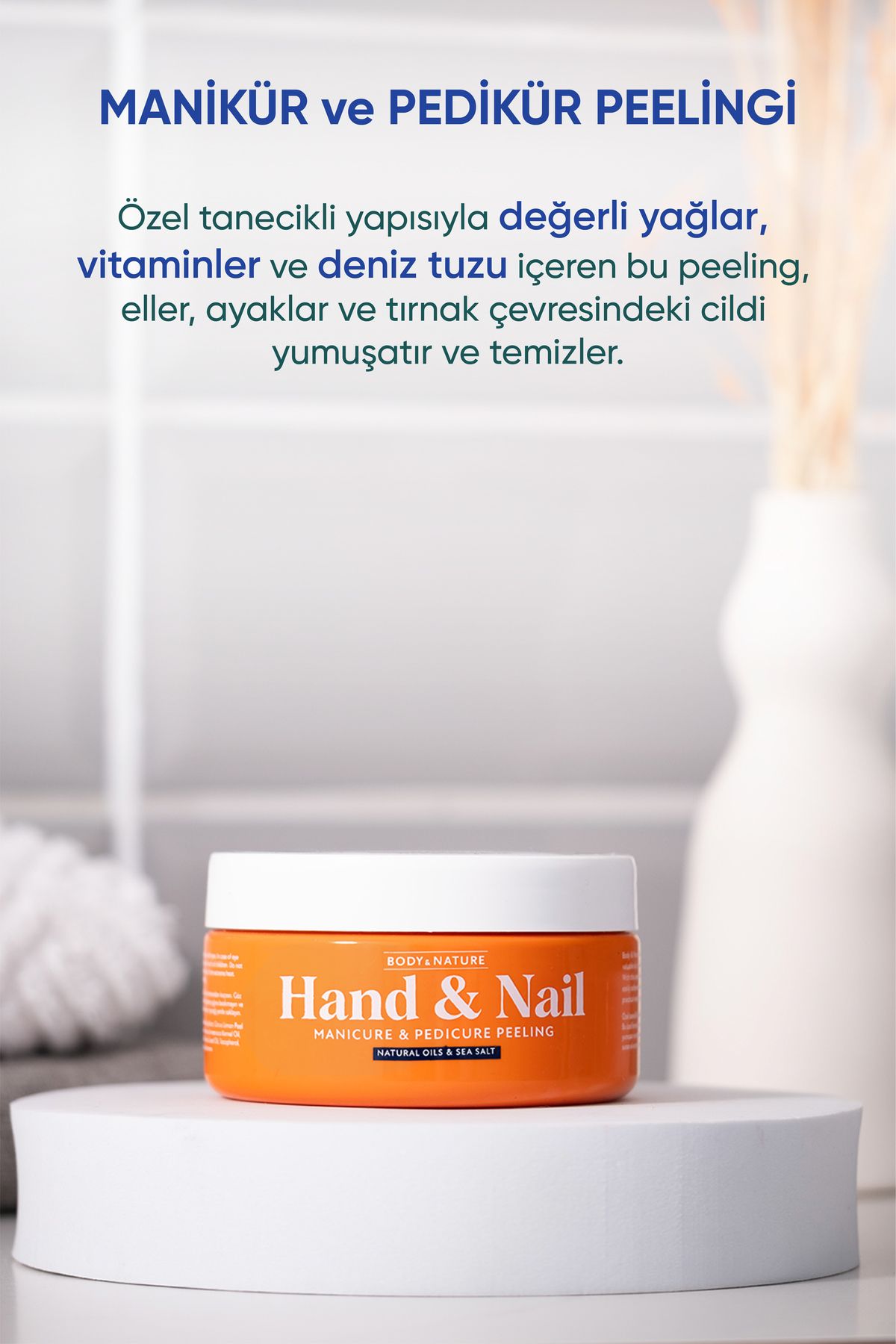 مانیکور و پدیکور دست بادی اند نیچر Quick Easy Hand Peeling 300 G Görkito