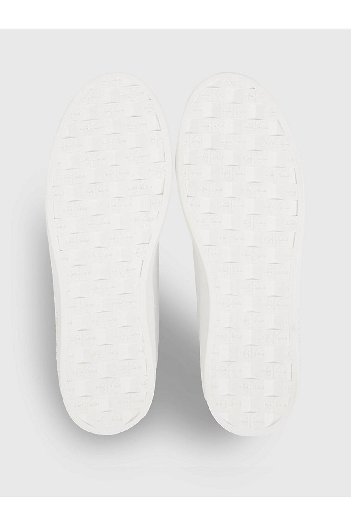 اسنیکر سفید مردانه کلاسیک Cupsole Laceup LTH اورجینال Calvin Klein