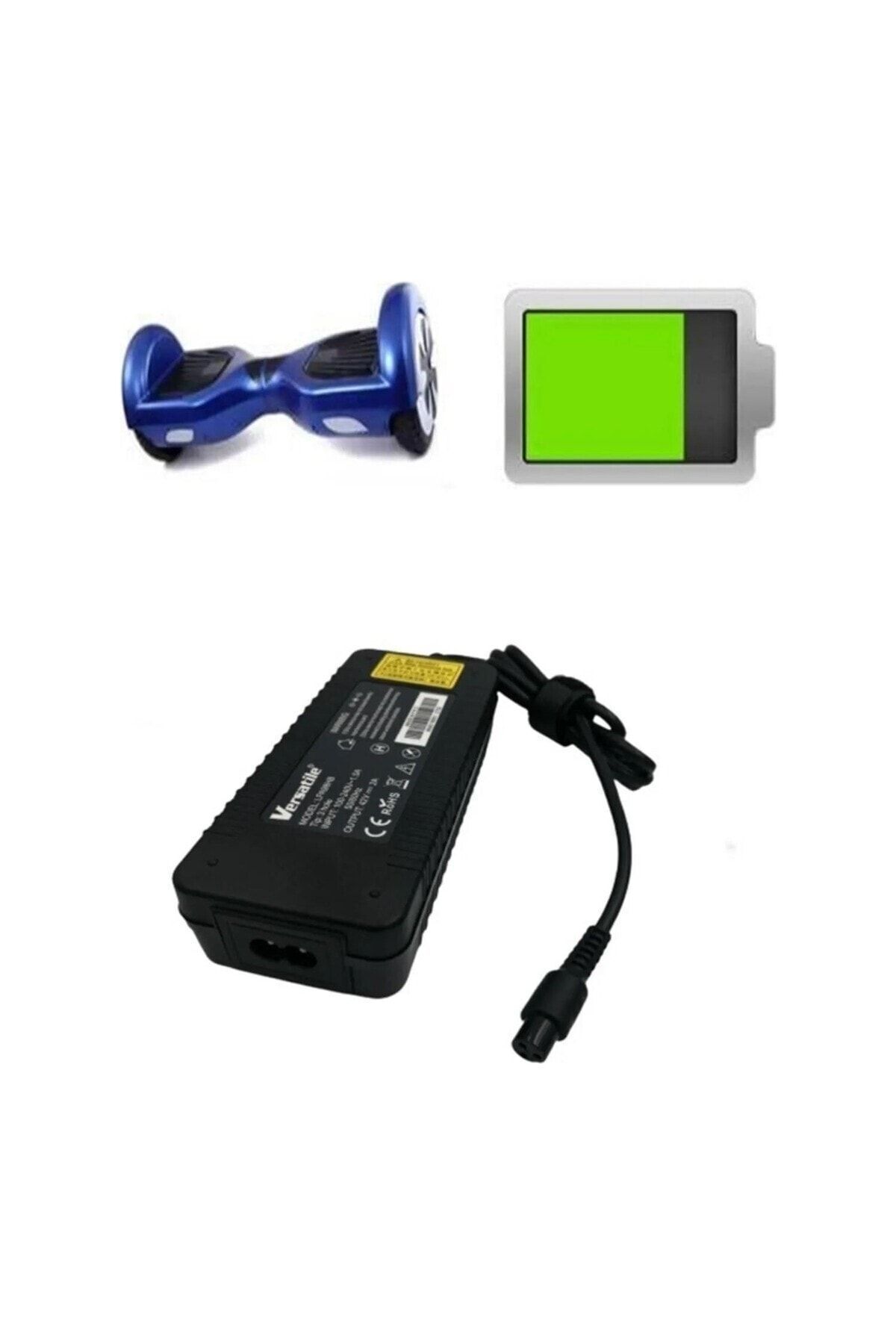 42V 2A Adaptor Tum Modellere Uyumlu 3 Pin Hoverboard Elektrikli Kaykay arj Adaptoru Ucu Dikkat