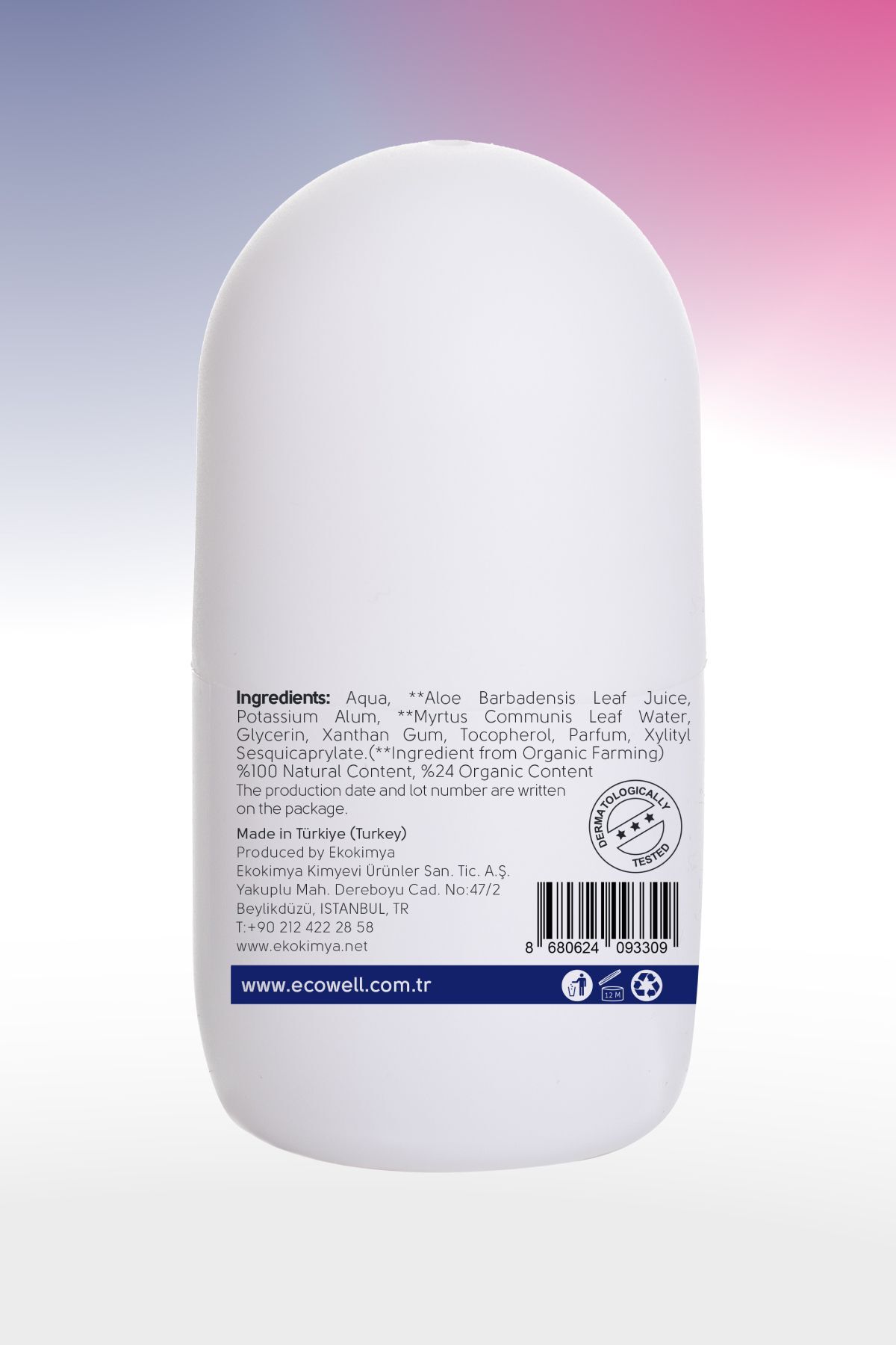 دئودورانت زنانه  Ecowell | SET- 3316 + 3309 اورجینال - تصویر 3