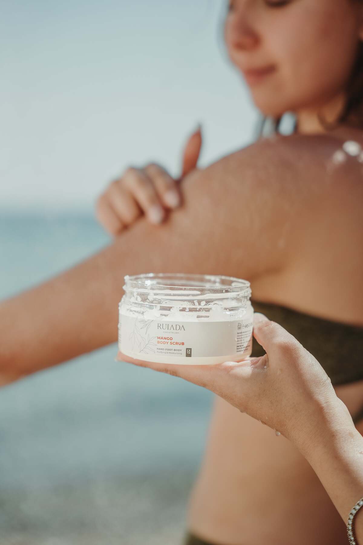 Mango Body Scrub Besleyici Arındırıcı Nemlendirici Vücut Peelingi 250 ml. (Hand-Foot-Body) — TYRU.158.19.07 — تصویر 7 از 9