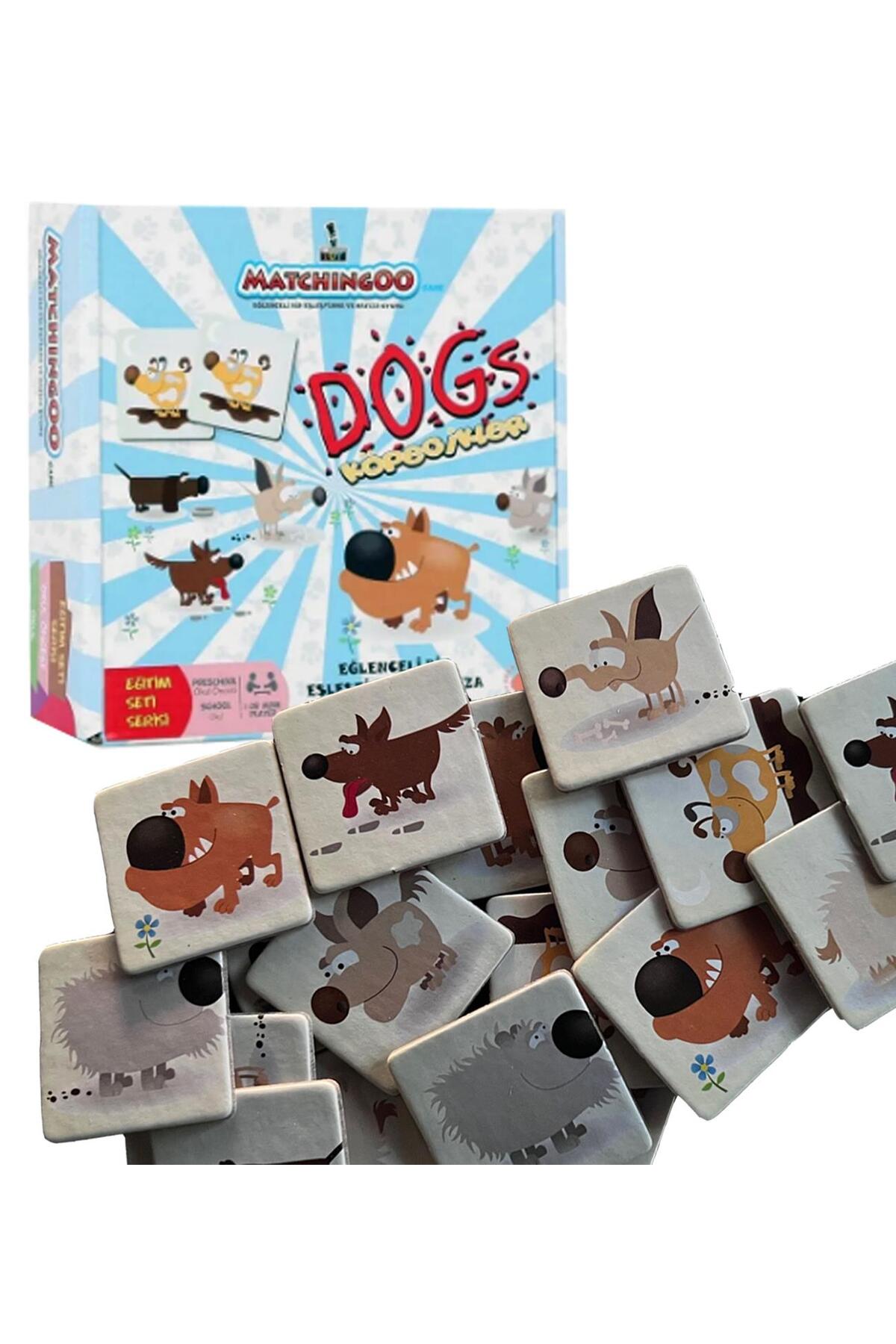 Matchingoo Eşleştirme Ve Hafıza Kartları : Köpekcikler 4