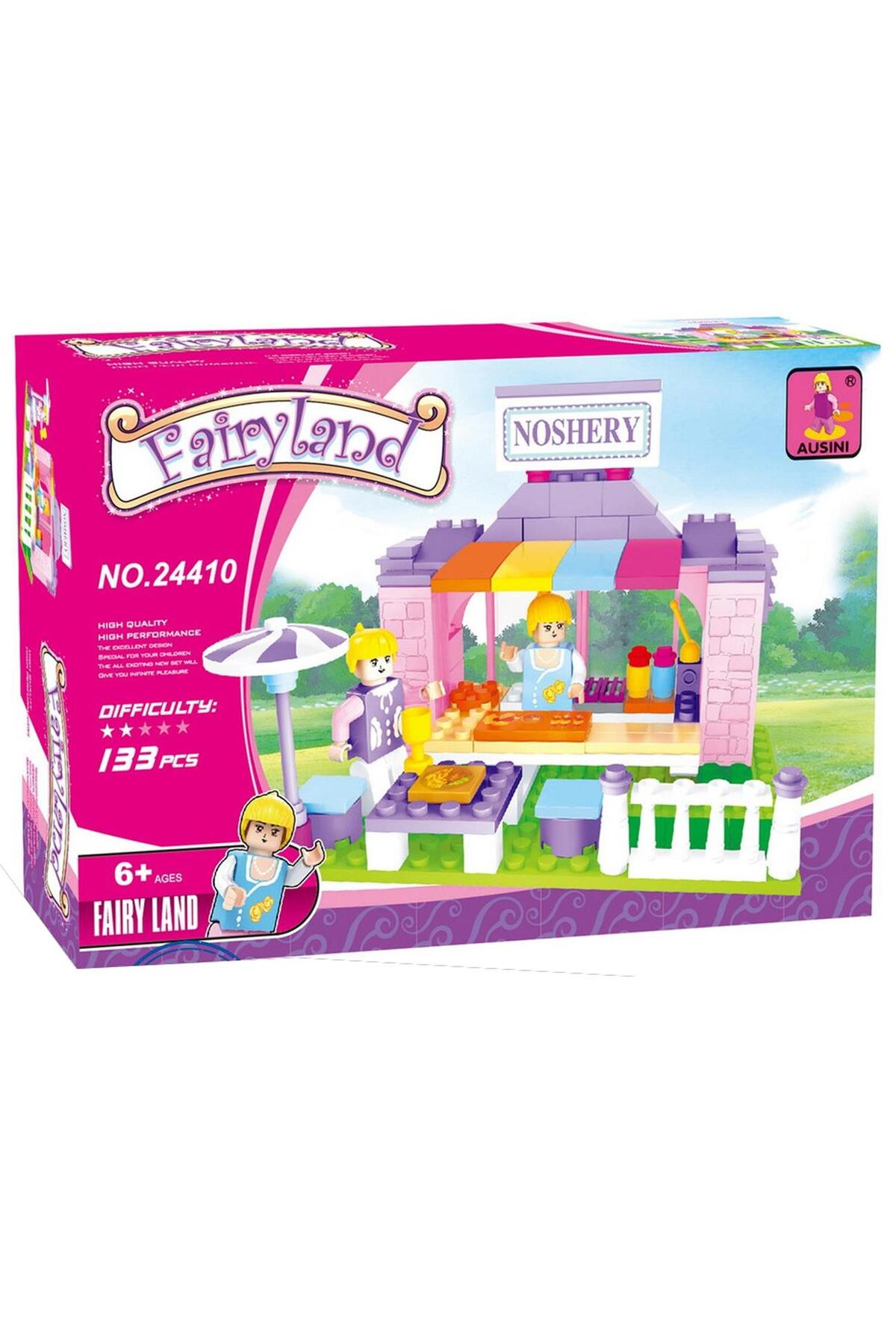 مجموعه اسباببازی ساختنی کافه ۱۳۳ تکه آوسینی فیریلند - ۲۴۴۱۰