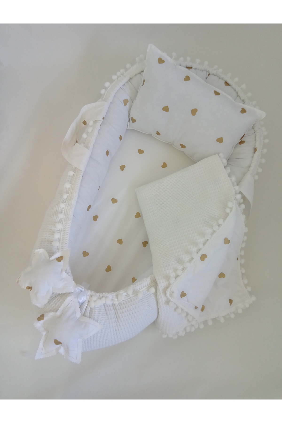 Wenaris Puset Örtüsü Puset Minder puset çarşafı BABYNEST ALTAÇMA EMZİRME ÖNLÜĞÜ EMZİRME YASTIĞI BATTANİYE fotoğrafı 2 (önizleme)