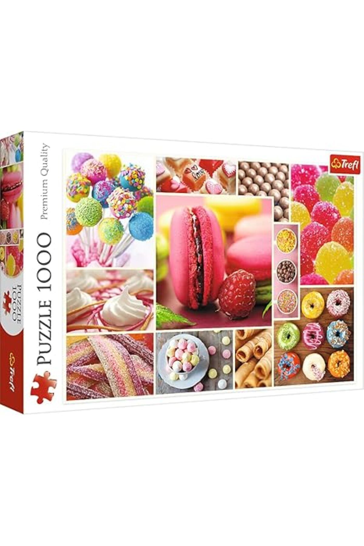 پازل Trefl 916 10297 EA 1000pcs Nook جذاب ، Bonbons مختلف Genel Markalar