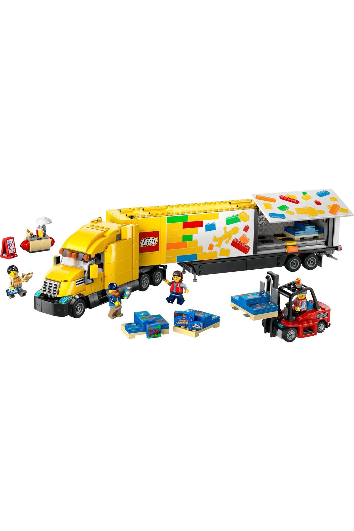 Lego yellow lorry 2025