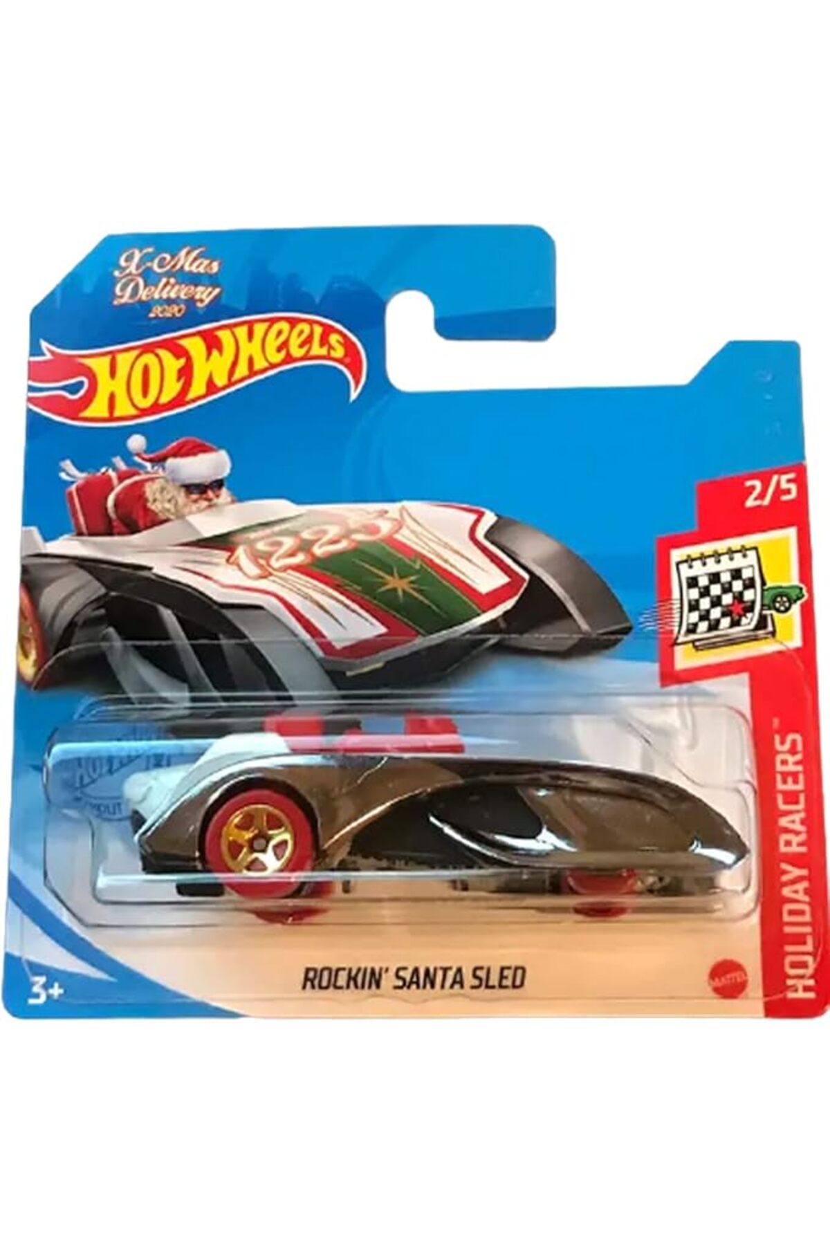 HOT WHEELS Rockin' Santa Kızak Tatil Yarışçıları 2/5 2021 (047/250