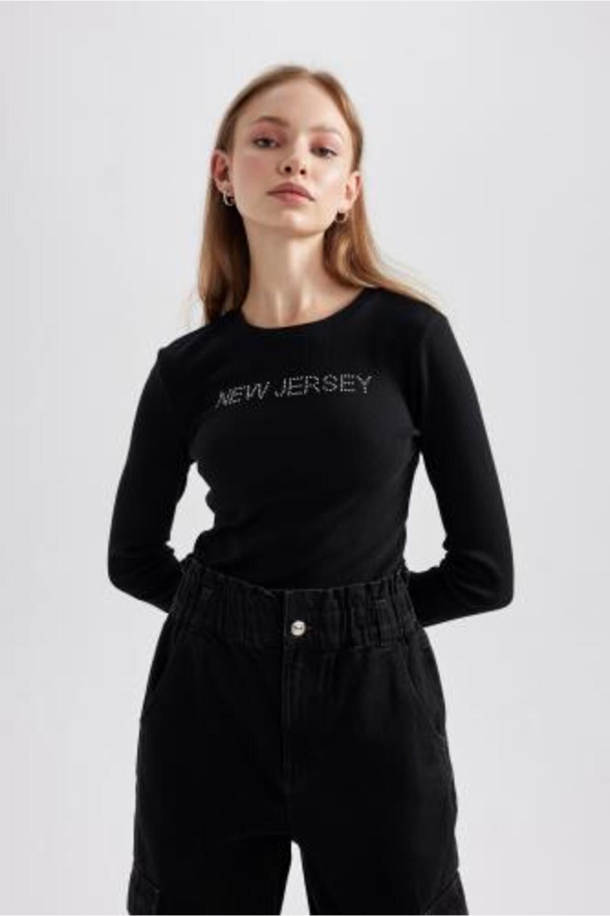 تی شرت زنانه دفاکتو | B4403AX23AU Defacto - Image 3