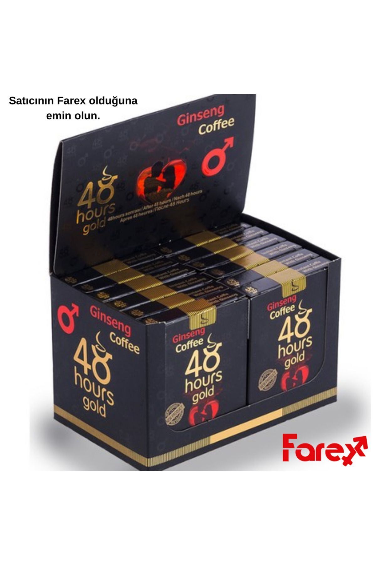 Farex 12 li 48 hours kahve Gienseng - Fiyatı, Yorumları