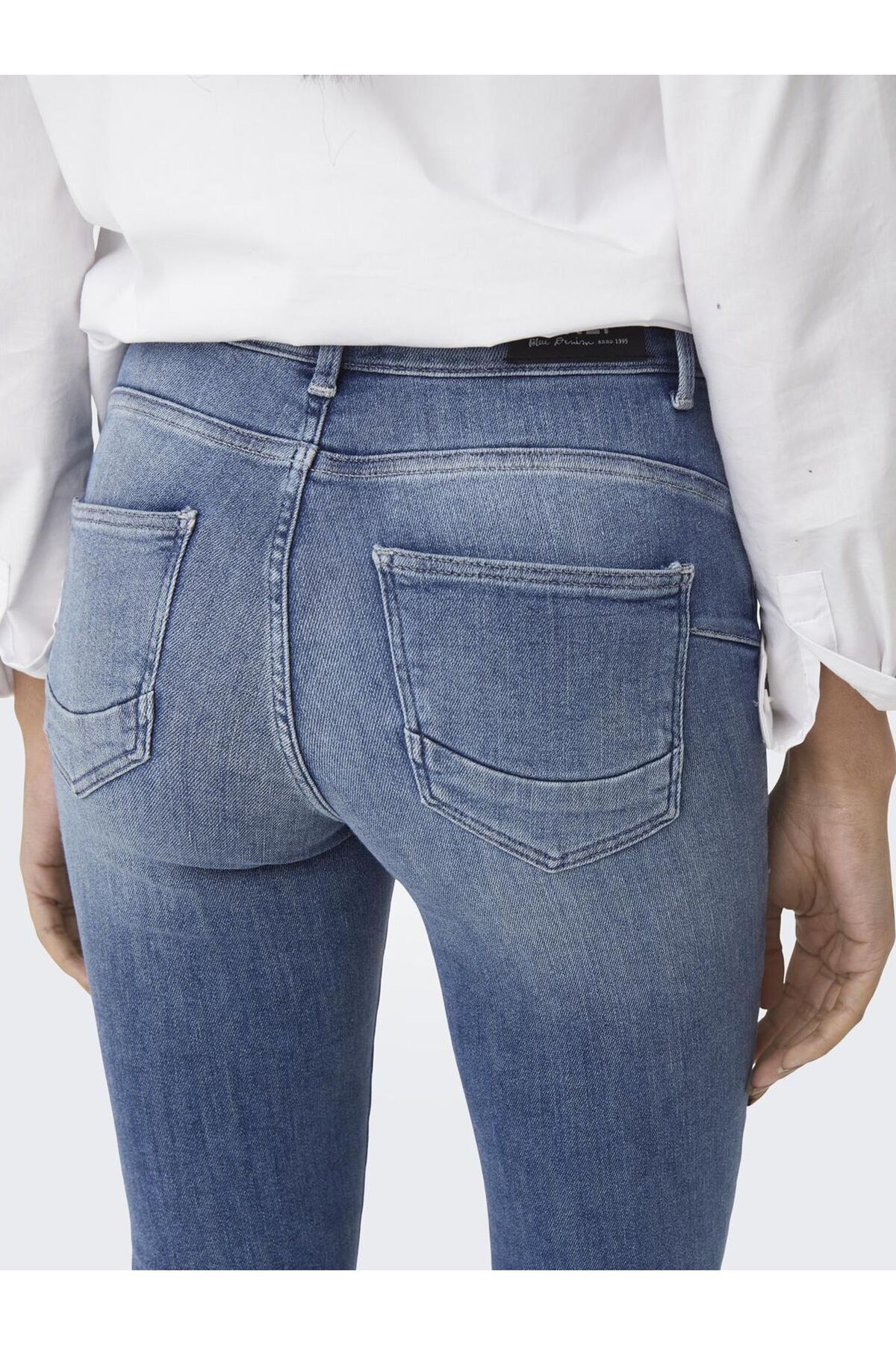 ONLY-Skinny Jeans Onlpower Mittlere Taille Skinny Fit Jeans 7