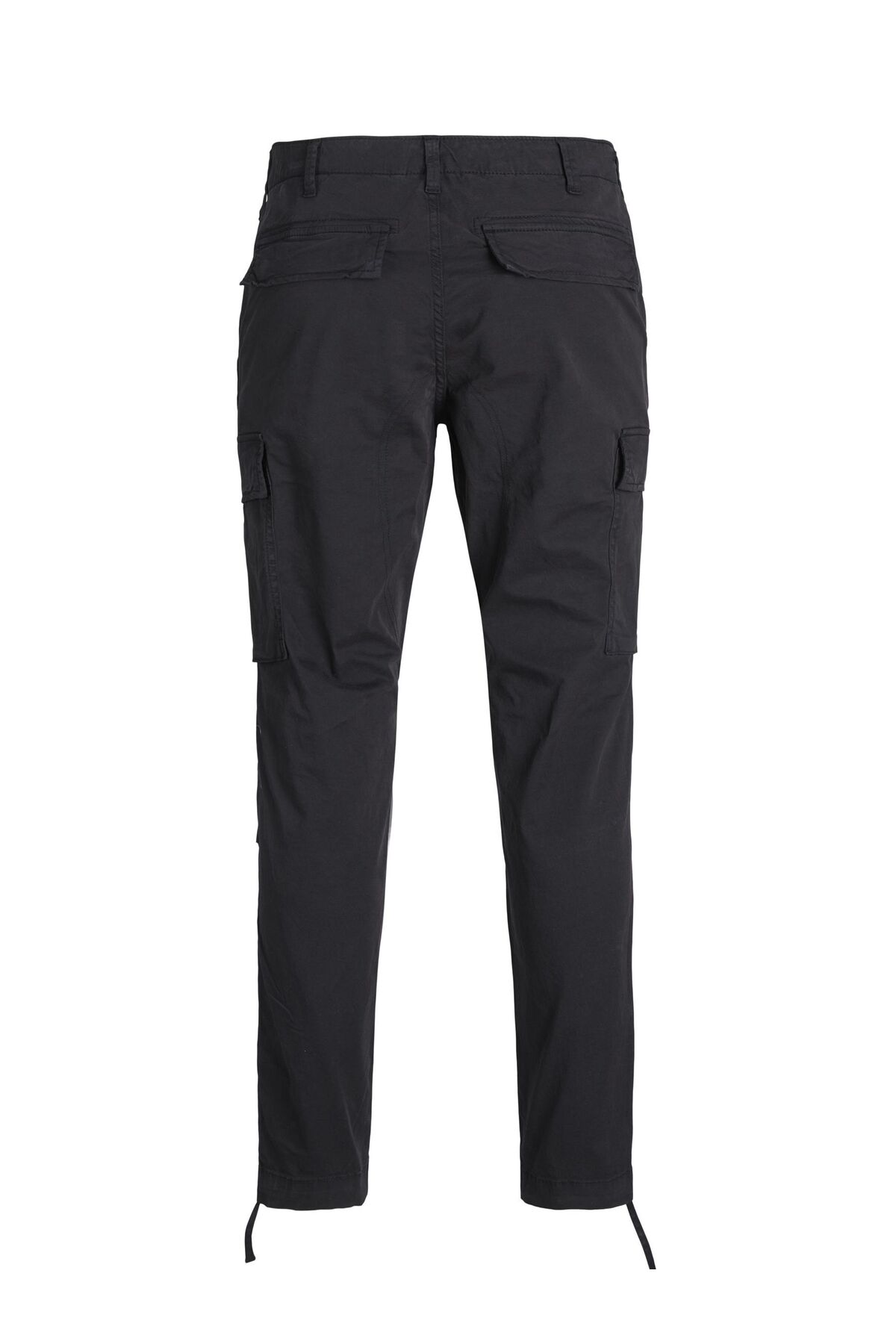 شلوار جک اند جونز مردانه پنبه ای مشکی جین راسته Slim Fit/اسلیم فیت فاق بلند   کارگو Daily/روزانه | Jack & Jones 12216664 PK - تصویر 3