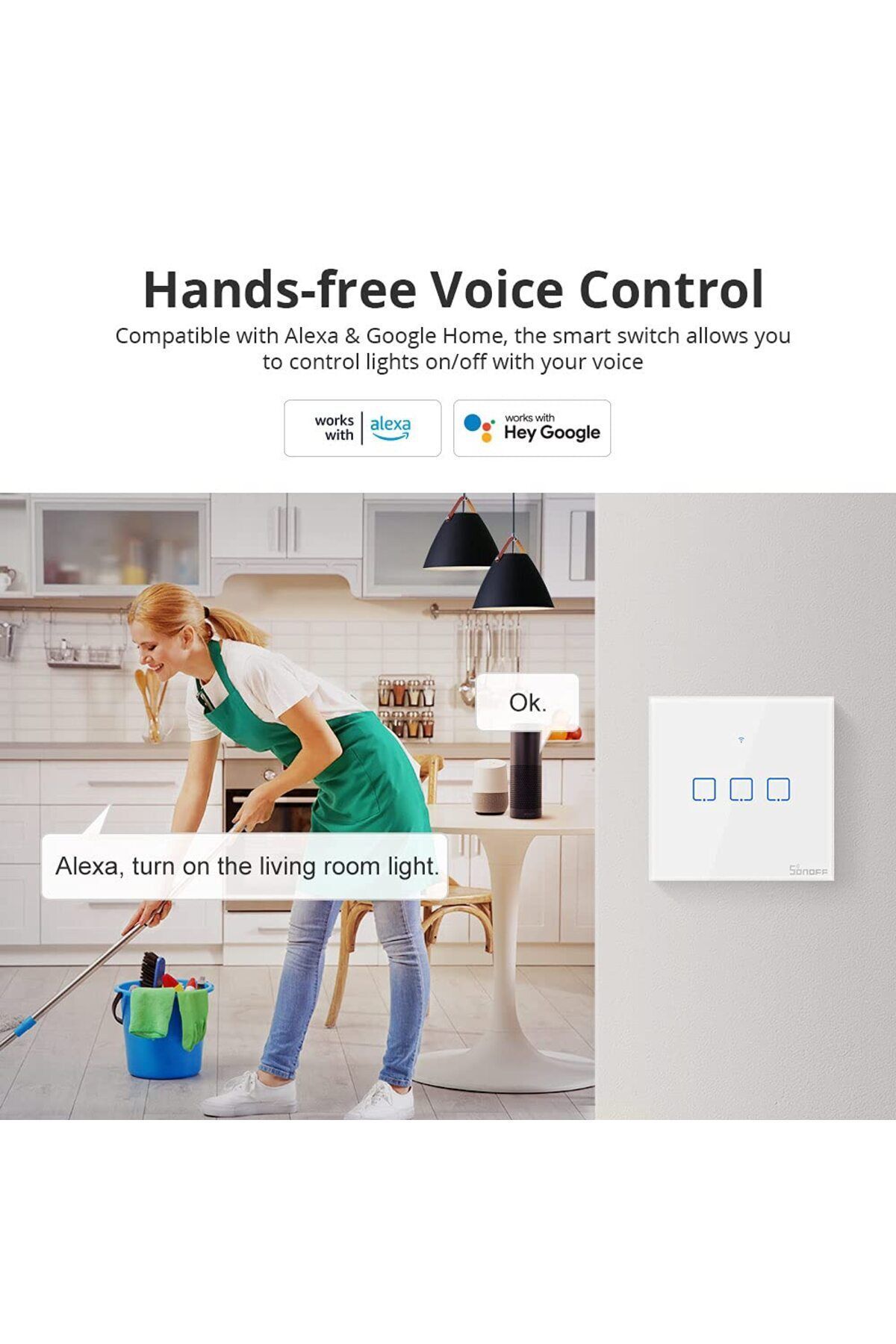 Sonoff-T0eu3c Smart Wireless Wall Light Switch - Home Technology Automation Solution 3