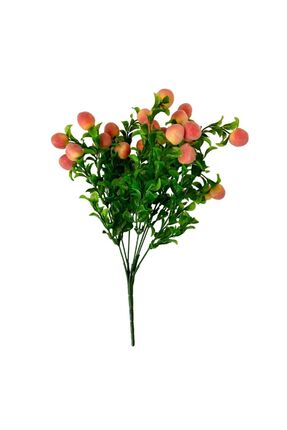 Klas Home Decor Posy Yapay Şeftali Demeti
