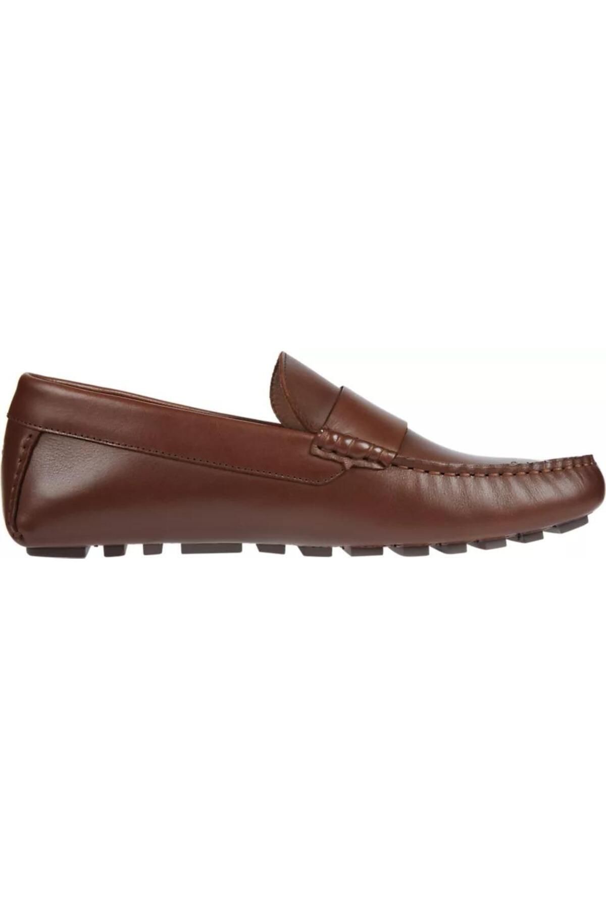 کفش های کژوال مردانه راننده چرمی RWB اورجینال Tommy Hilfiger