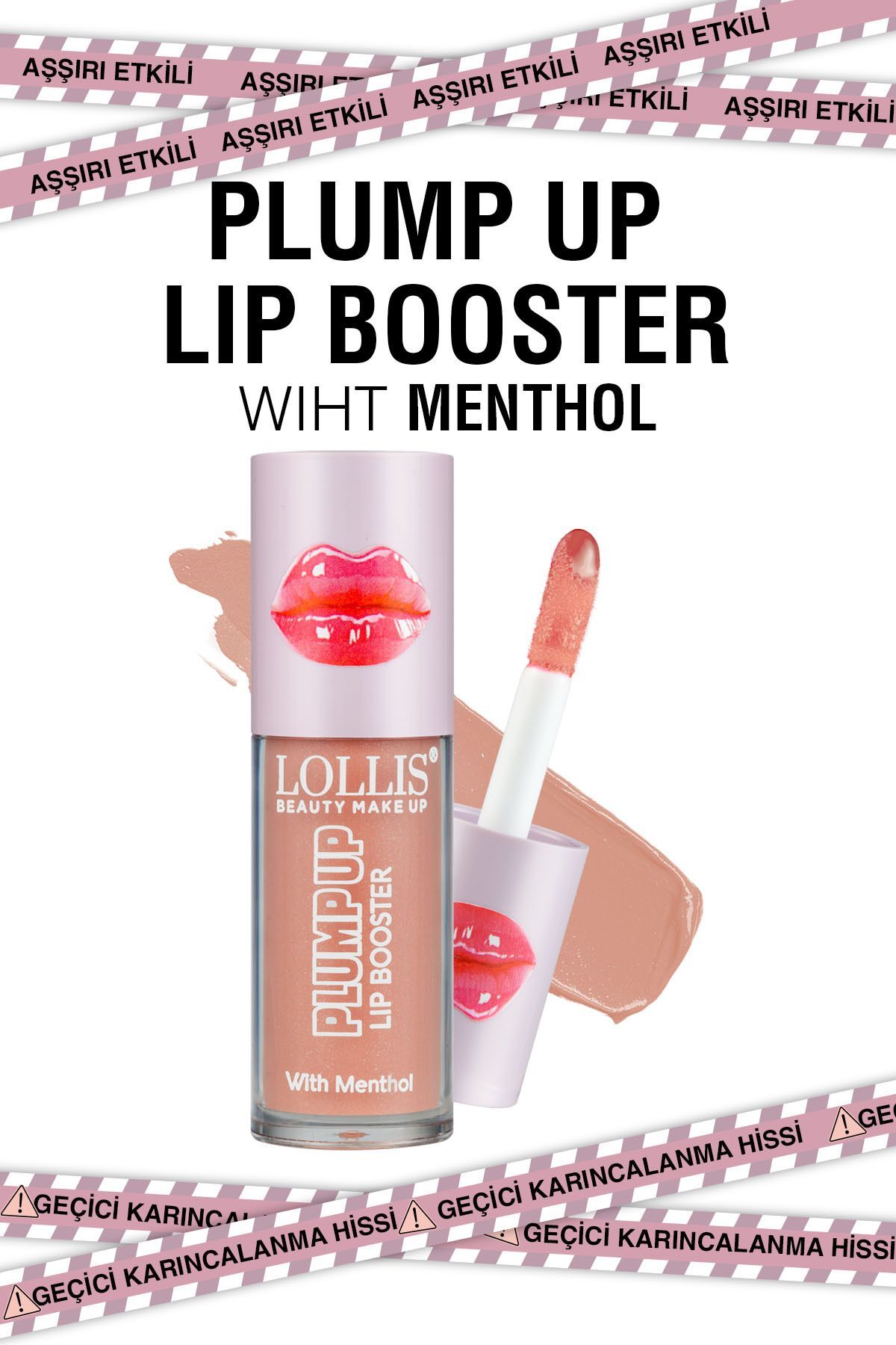 Lollis Plump Up Lip Booster 05 / Dolgun Görünüm Veren Dudak Parlatıcısı 05 — صورتی PULB