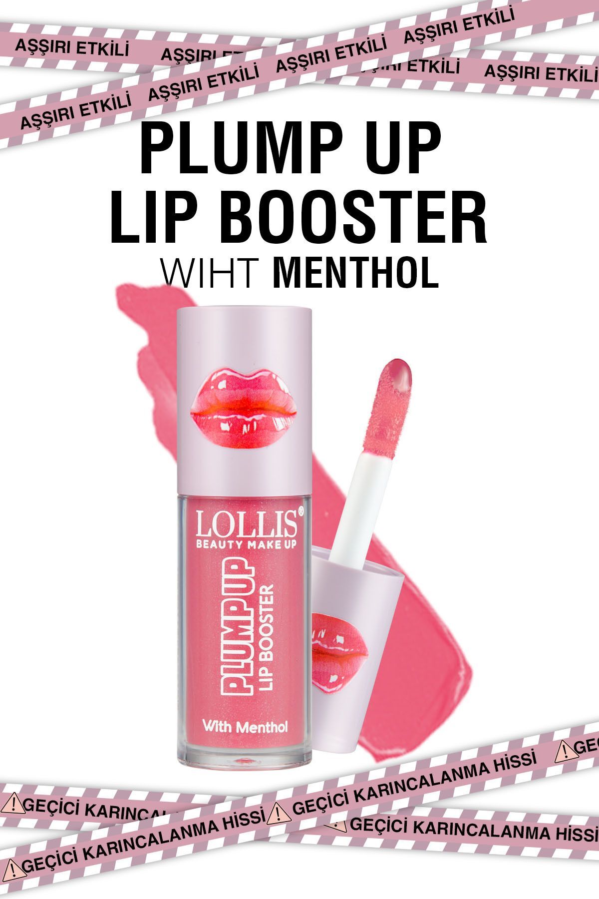 Lollis Plump Up Lip Booster 06 / Dolgun Görünüm Veren Dudak Parlatıcısı 06 — صورتی PULB