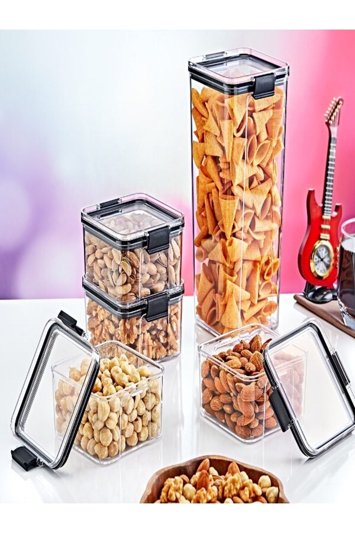 Box Up-6-Piece Transparent Storage Container 700 ml - Practical Solution to Protect Food Freshness 8