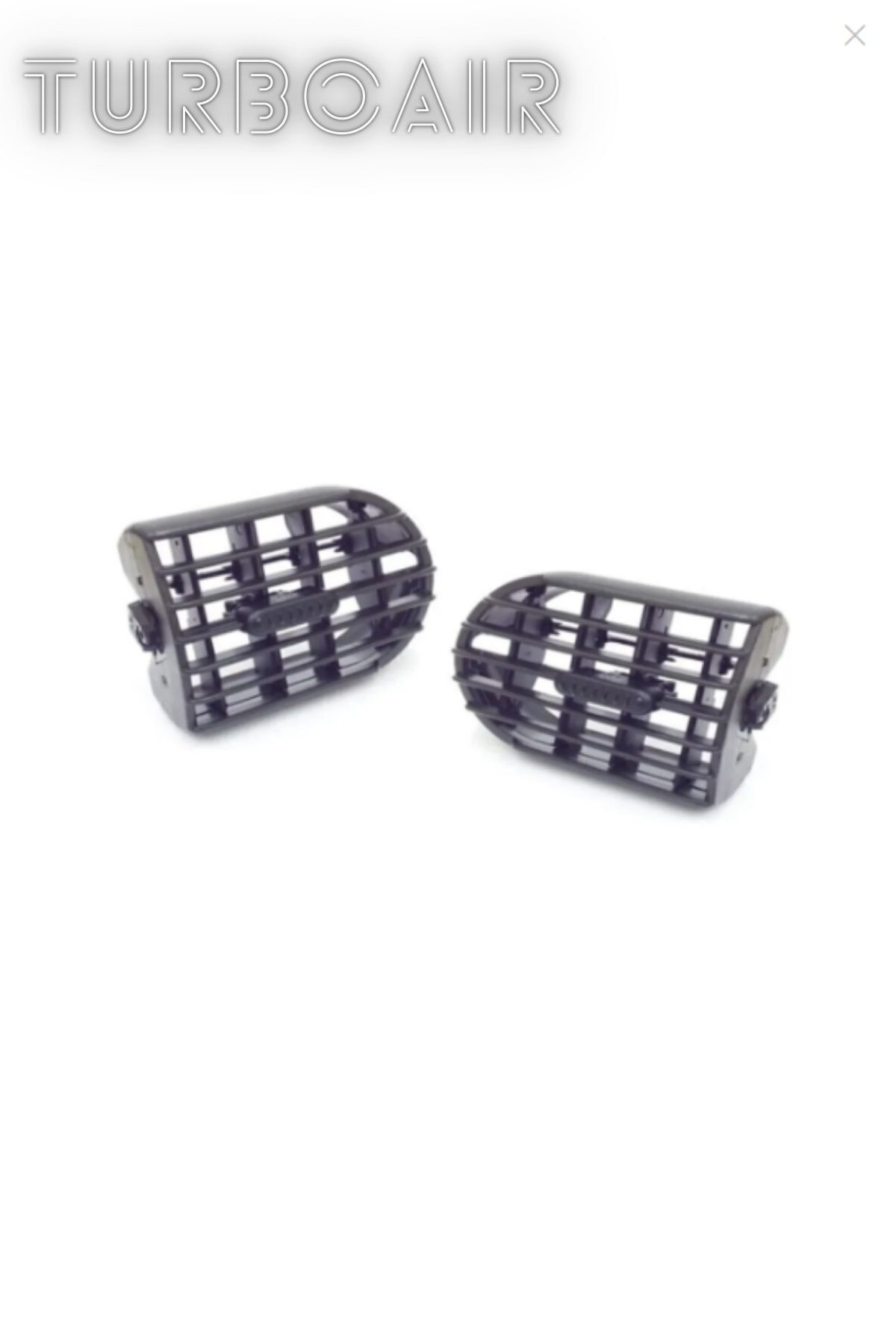 TURBOAIR Opel Corsa C Kalorifer Izgarası 2'li Paket