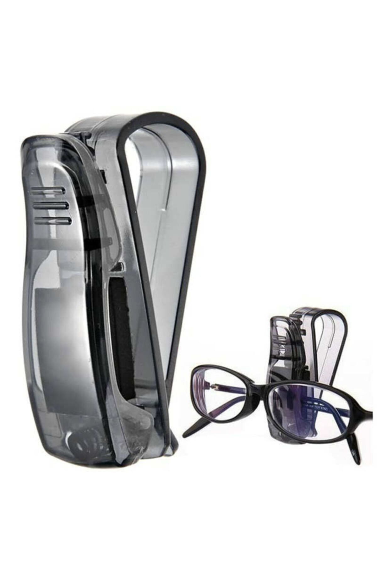 CMT-Vehicle Glasses Holder Clip Car Sunglasses Holder Auto Interior Holder Peg 2