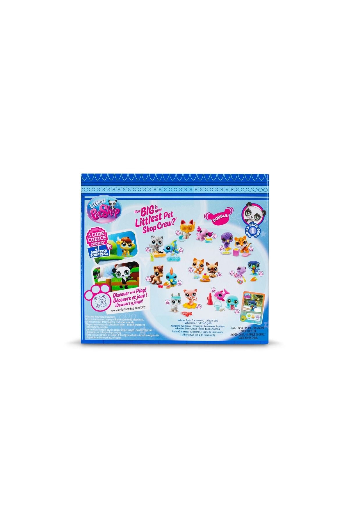 Littlest Pet Shop-Lps Minis Littlest Pet Shop - Chameleon and Toucan Bird 2-Piece Figure Set 3