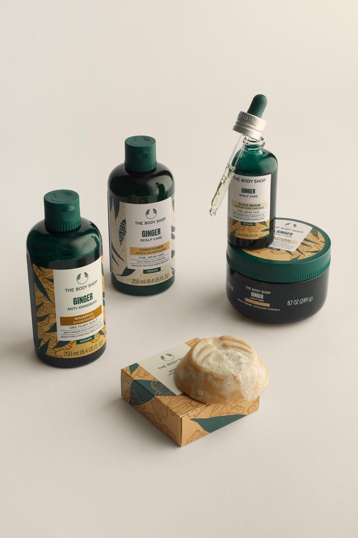 THE BODY SHOP-شامبو الزنجبيل - فعال ضد القشرة 250 مل 7