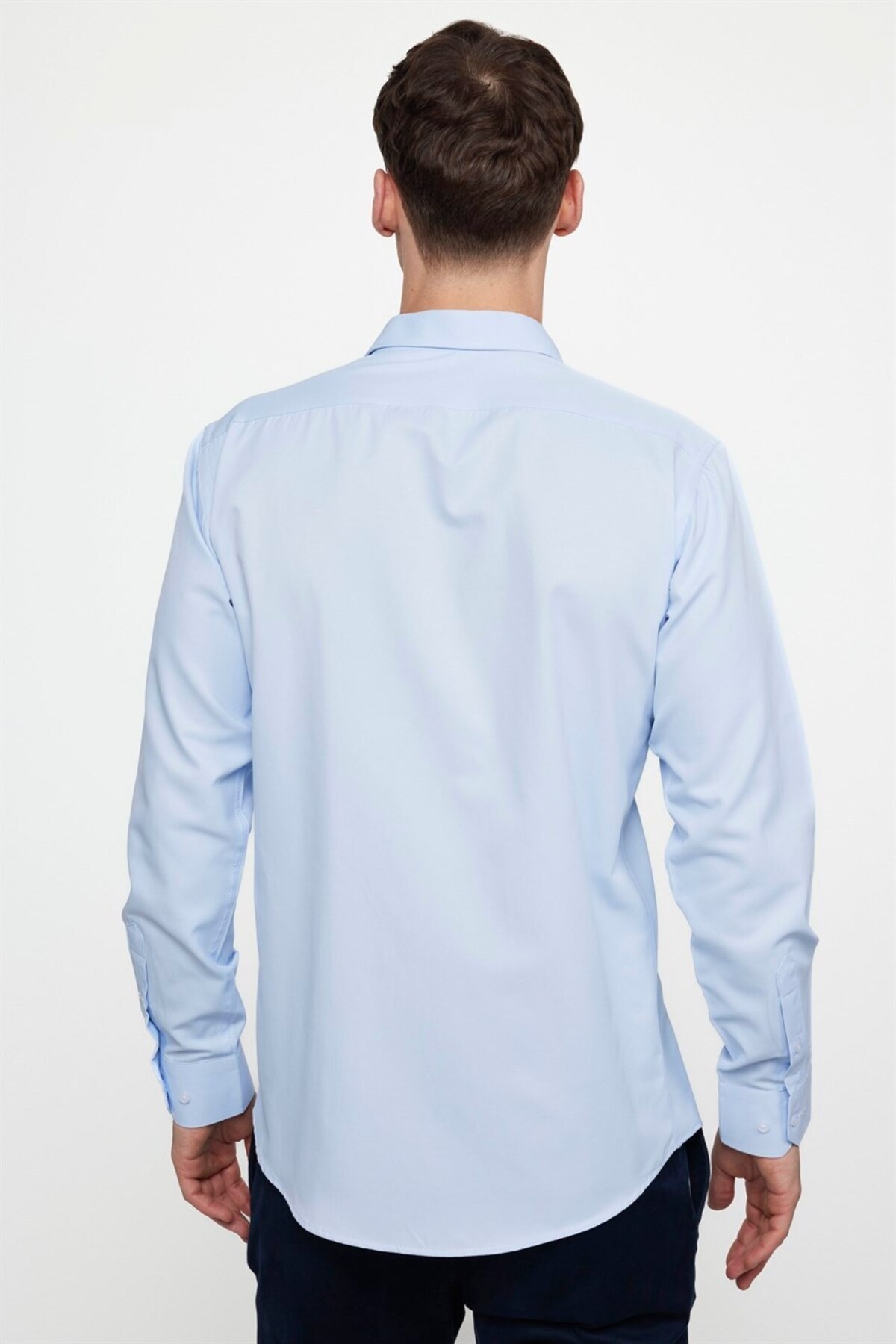 پیراهن مردانه راسته آستین بلند | تودورز Tudors MD220003-LB1 - تصویر 4