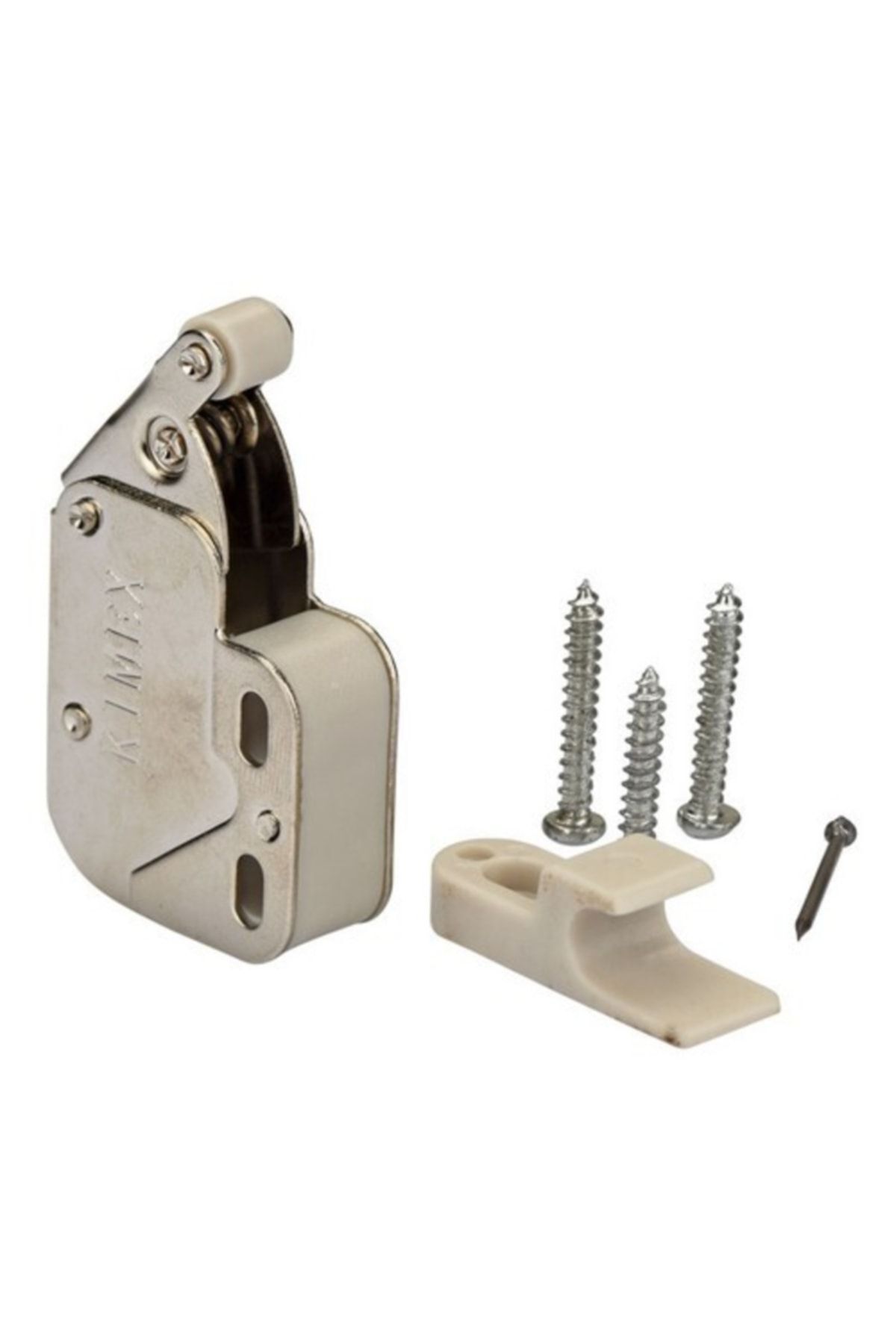 ARON (2 Adet) Fil Çıtçıt Plastik Karşılıklı 07-2127 Mobilya Dolap Kapak Çıtçıt Itici