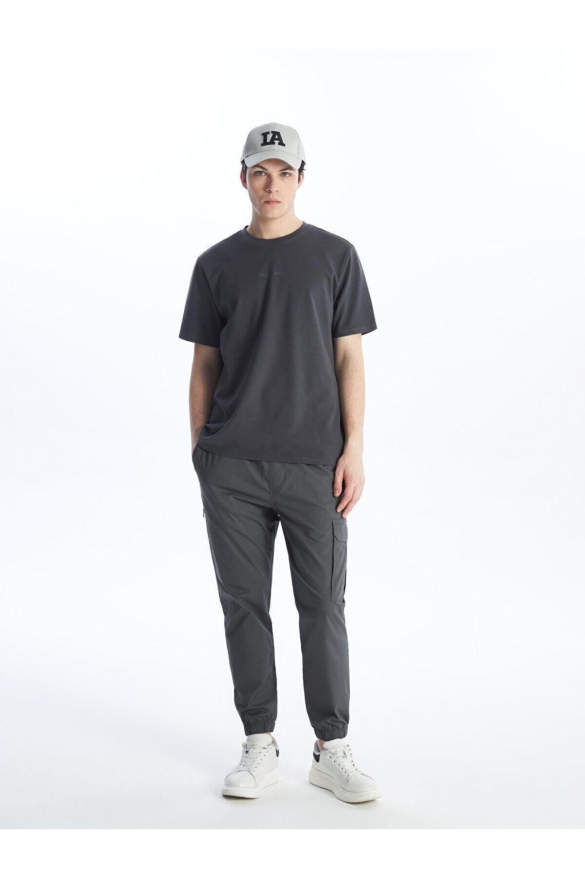 تیشرت مردانه مشکی ال سی وایکیکی | S4DH33Z8 اورجینال - تصویر 3