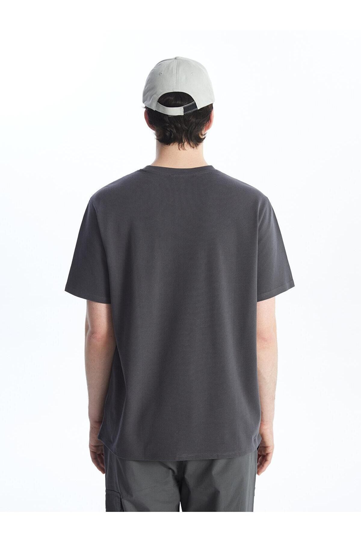 تیشرت مردانه مشکی ال سی وایکیکی | S4DH33Z8 اورجینال - تصویر 5