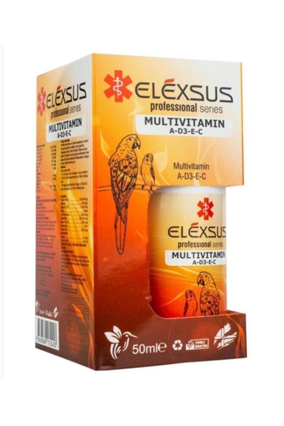 Elexsus >Elexsus Multivitamin ADEC Kuşlar İçin 50 ml
