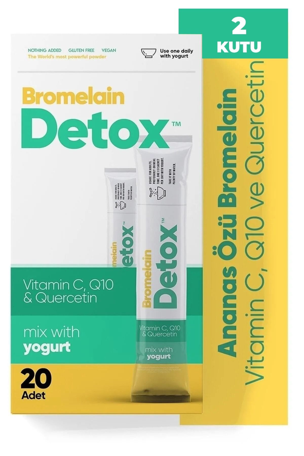 BromelainDetox Bromelain Detox 2 Kutu