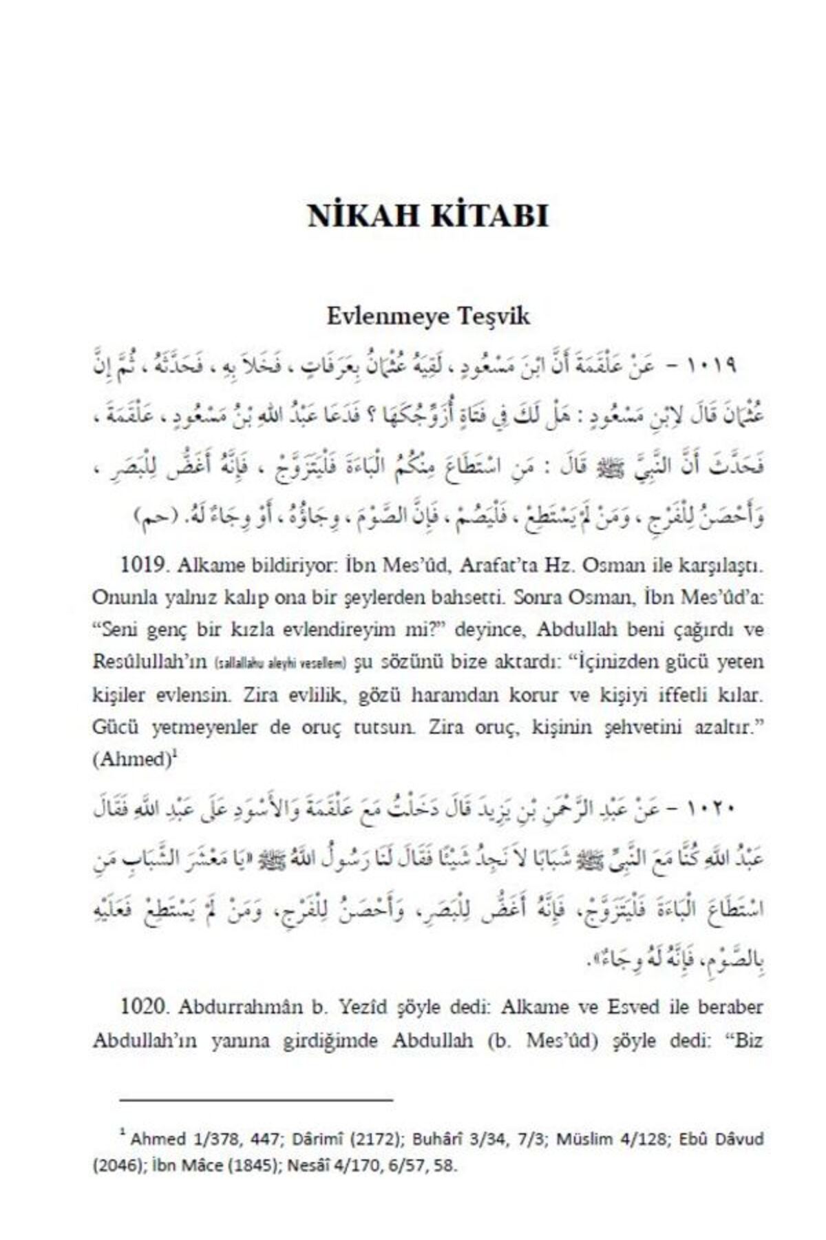 Temel Sahih Hadisler 3 Cilt Takım