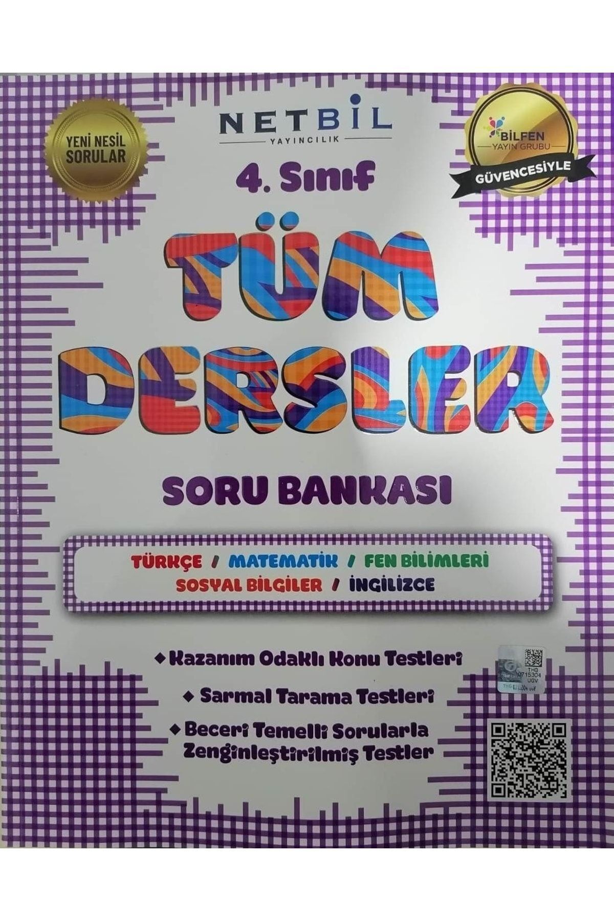 Bilfen Netbil 4.sınıf Tüm Dersler Soru Bankası - Yeni Baskı - 1