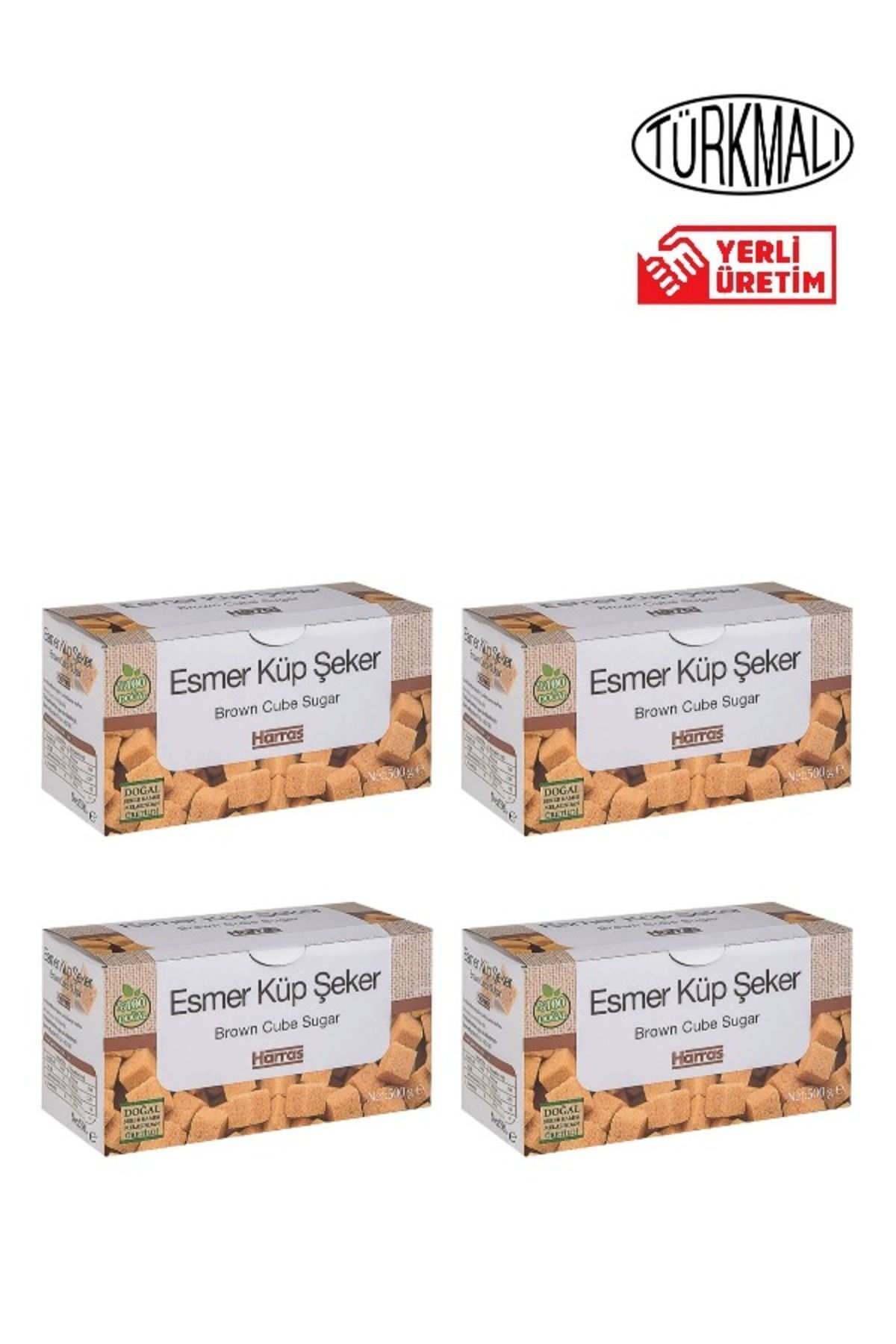 Harras Esmerküp Şeker  4x 500 gr