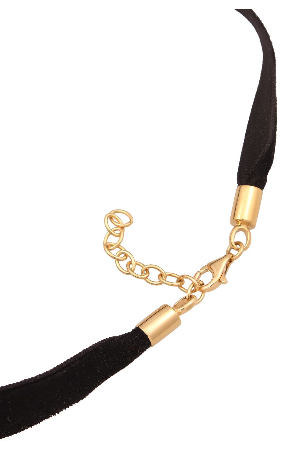 ELLI-Halskette Choker Herz 925 Sterling Silber vergoldet 5