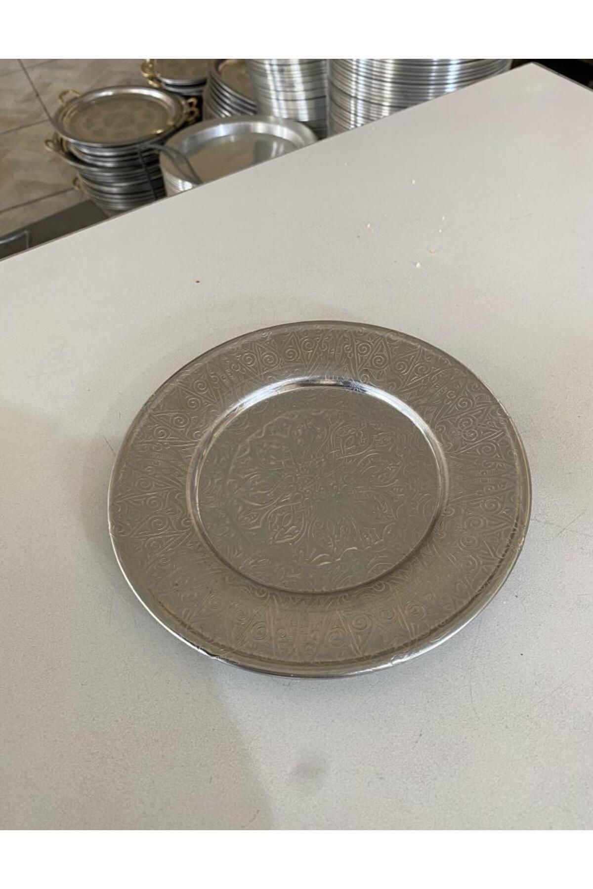 Motifli Servis Tabağı 19 cm