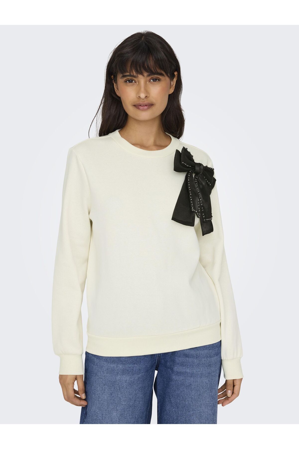 ONLY-Sweatshirt mit Rundhalsausschnitt 6