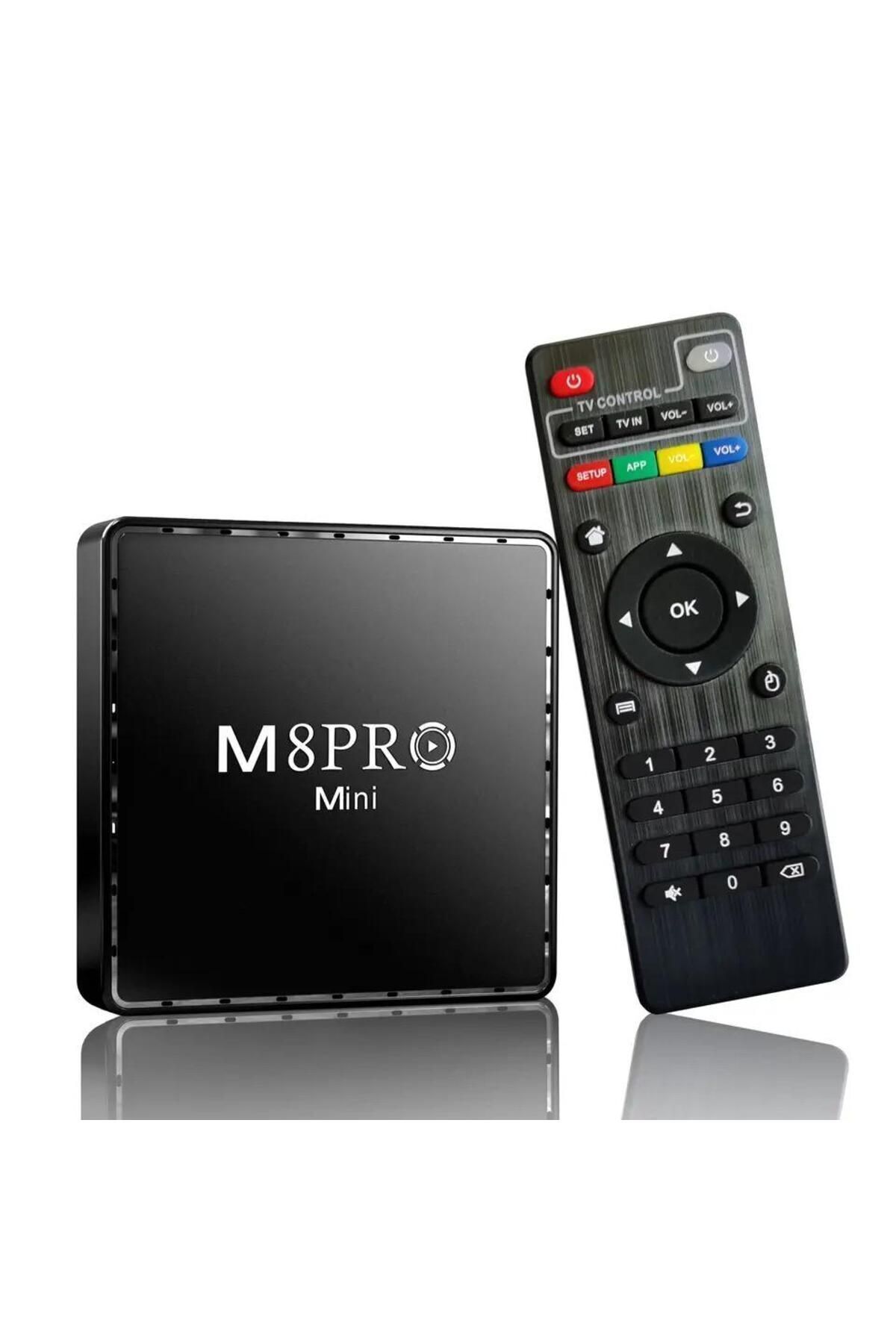 RabbitTech-M8 PRO Mini - 2.4G 10K Ultra HD, 64GB TV Box, Android 12.1, 2 Game Consoles 2