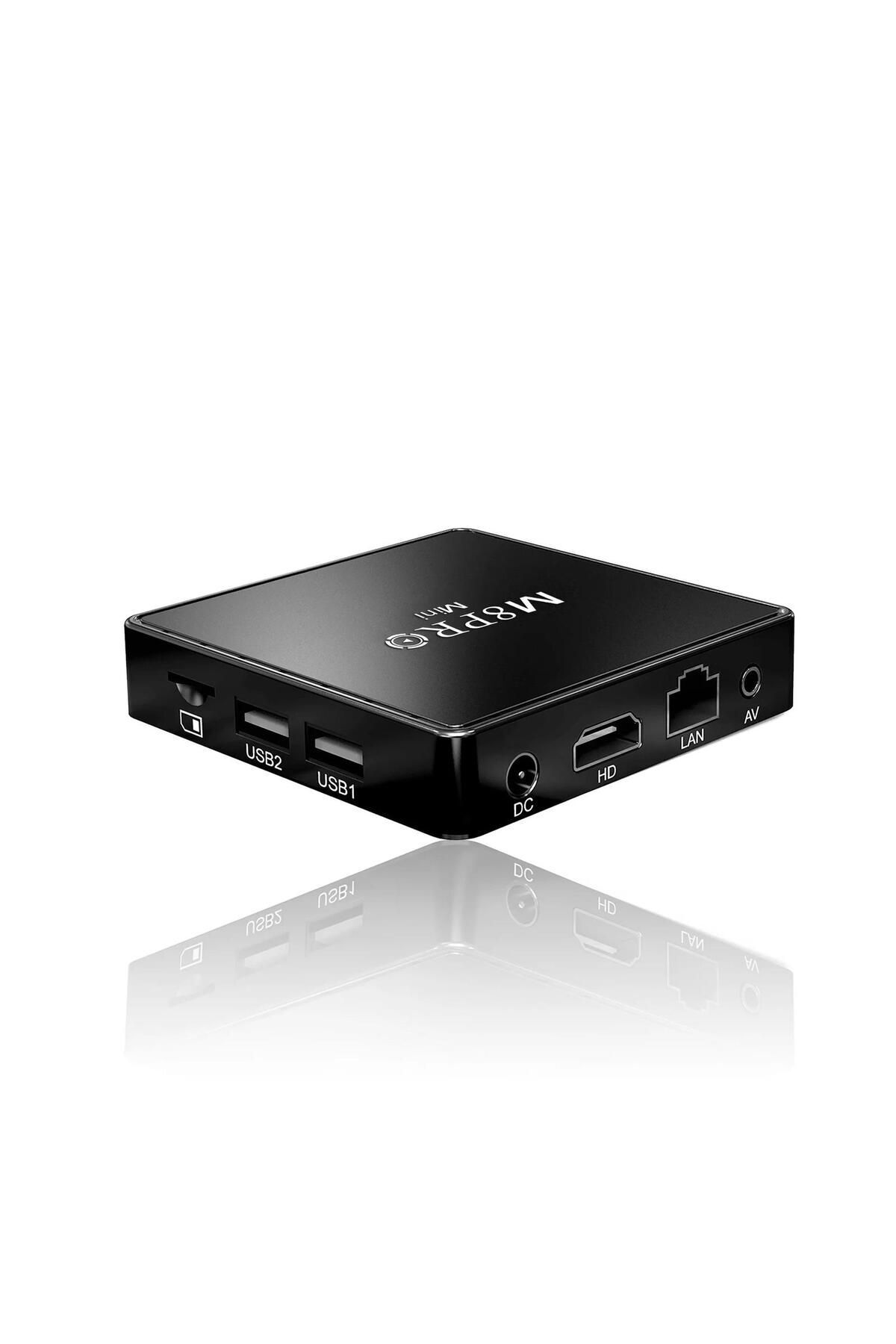 RabbitTech-M8 PRO Mini - 2.4G 10K Ultra HD, 64GB TV Box, Android 12.1, 2 Game Consoles 5