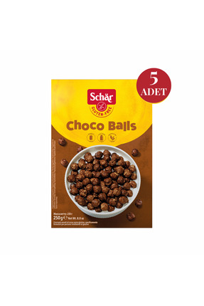 Schar Choco Balls Glutensiz Çikolata Kaplı Mısır Gevreği 250 gr (5 ADET)